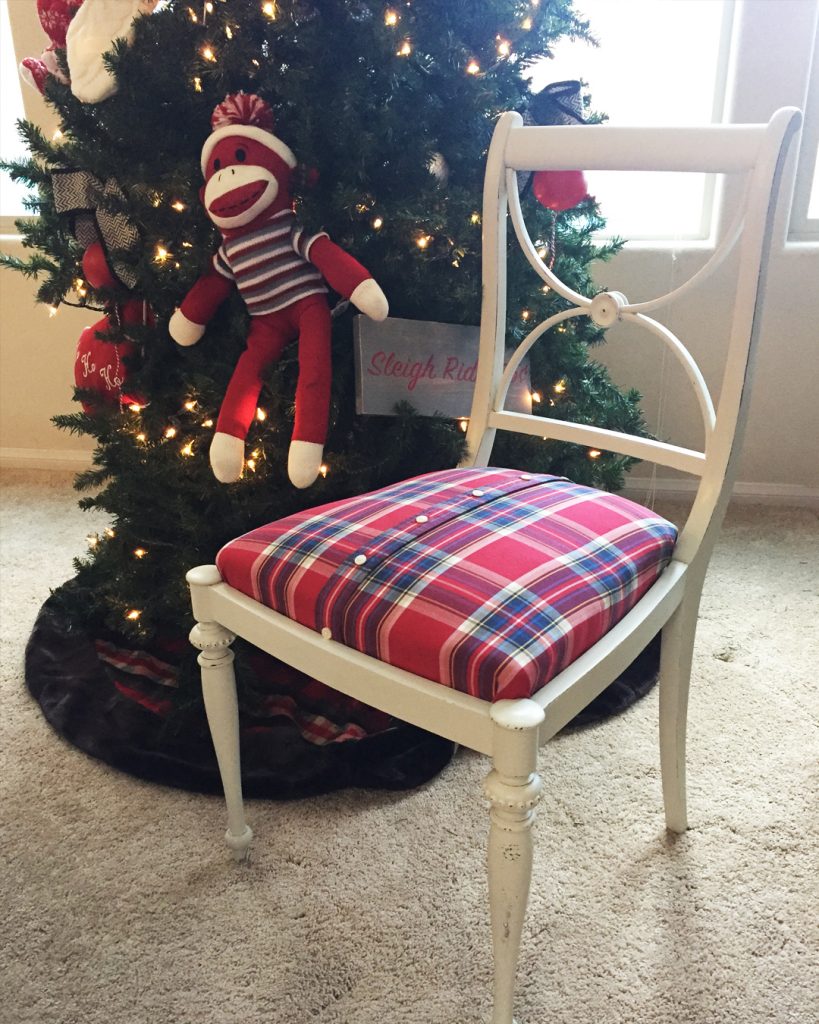 How to Make a Memory Chair from a Special Shirt