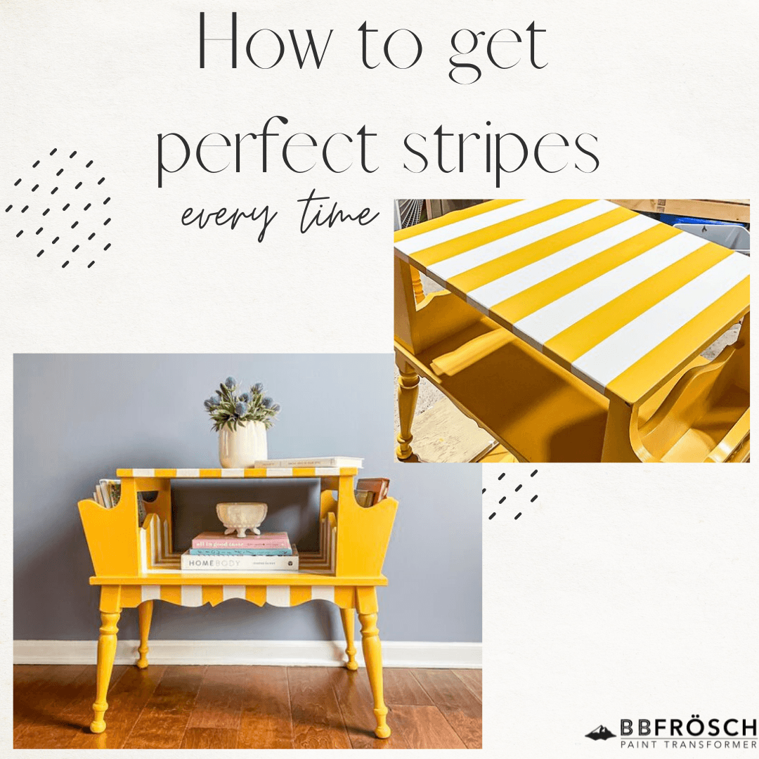 How to Get a Perfect Crisp Stripe. Every Time! – BB Frösch