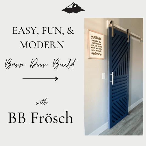 Modern Barn Door Build & BB Frösch In A Sprayer!