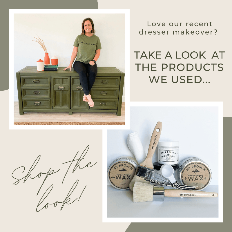 Shop the Look--Green Dresser Shop the Look--Green Dresser