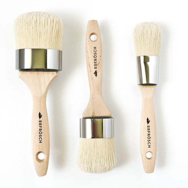  Chalk Style Paint + Paint Brush Bundle - for Furniture